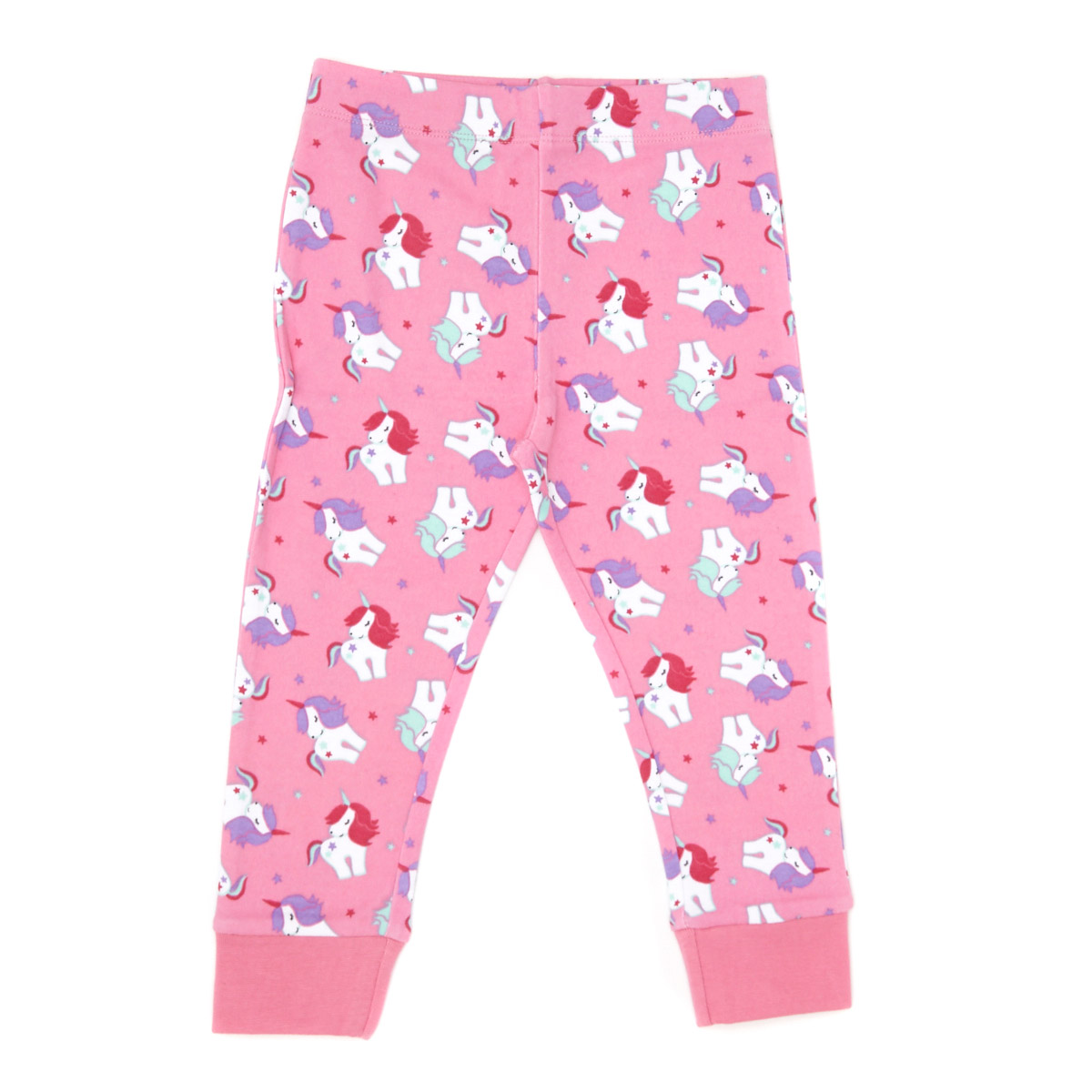 Dunnes Stores Girls Pink Geometric Polyester Pyjama Pants Size 7-8