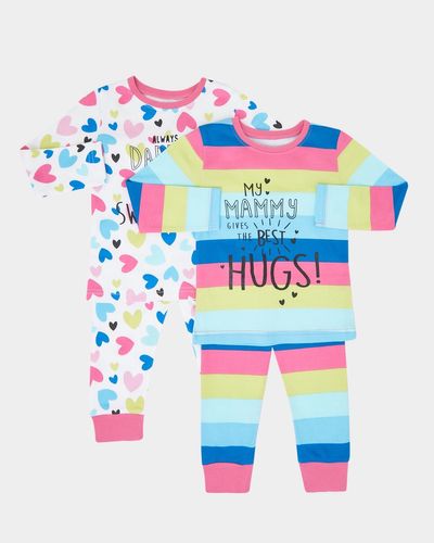 Baby Girls Pyjamas - Pack Of 2 (6 months - 4 years) thumbnail