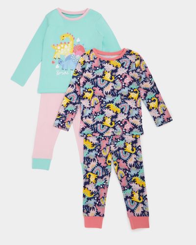 Baby Girls Pyjamas - Pack Of 2 (6 Months - 4 Years) thumbnail