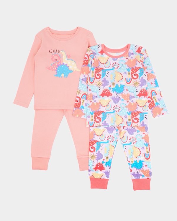 Baby Girls Pyjamas - Pack Of 2 (6 Months-4 Years)
