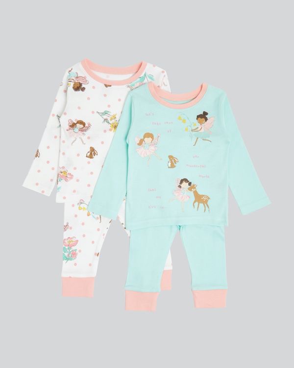 Baby Girls Pyjamas - Pack Of 2 (6 months-4 years)