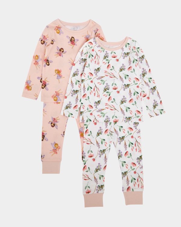 Baby Girls Pyjamas - Pack Of 2 (6 months - 4 years)