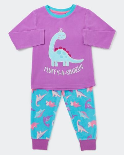 Baby Girls Fleece Pyjamas (6 months - 4 years) thumbnail