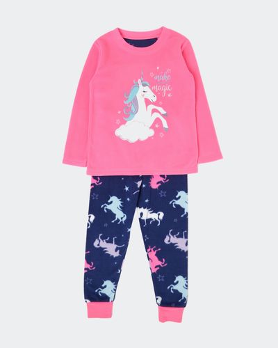 Girls Microfleece Pyjamas (2-14 years) thumbnail