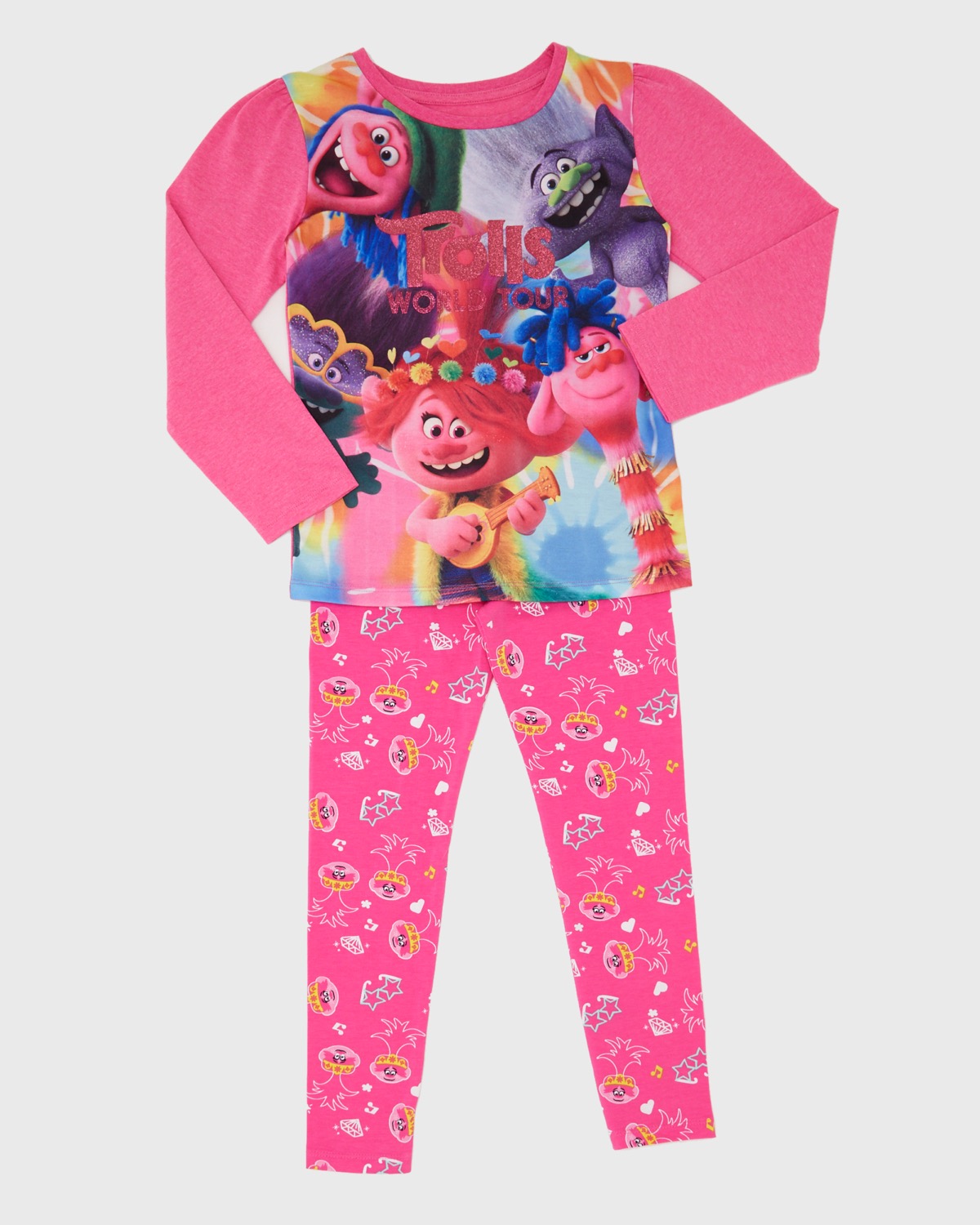 Dunnes Stores | Pink Trolls Pyjamas