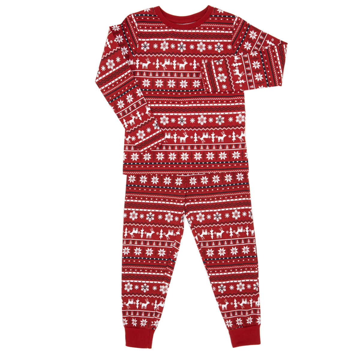 Dunnes Stores | Red Christmas Family Pyjamas