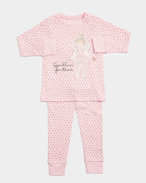 Fairy All-Over Print Glitter Pyjamas