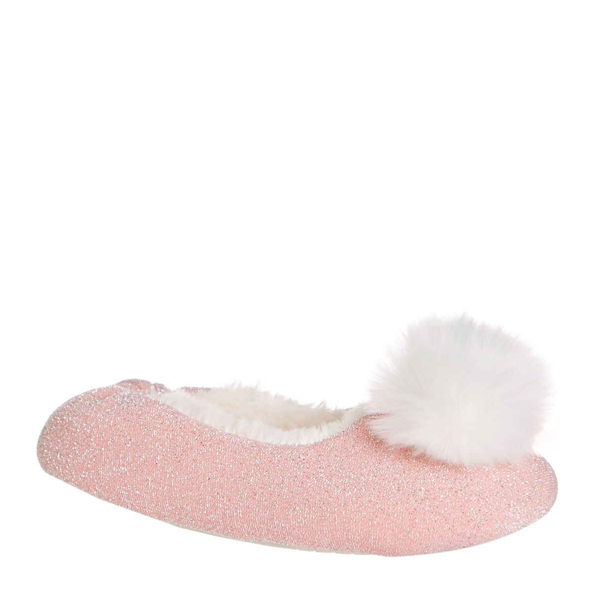 ballerina pom pom slippers