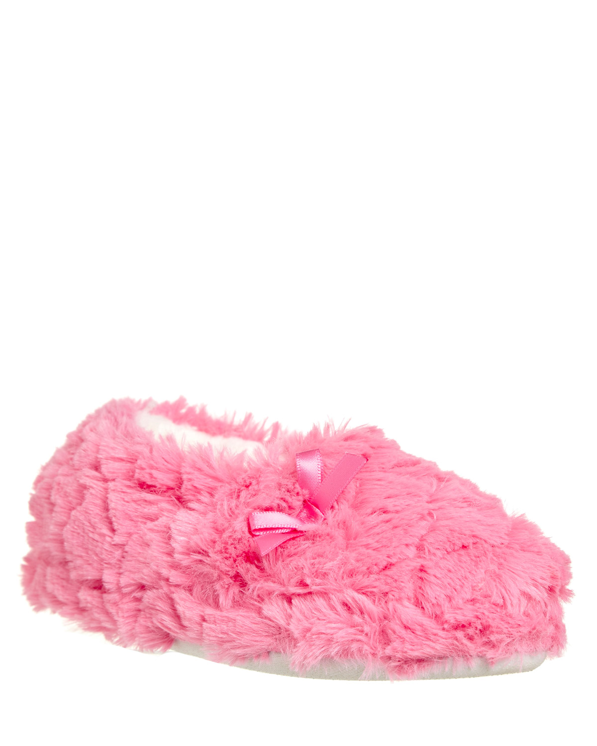 Dunnes Stores | Pink Fluffy Slippers