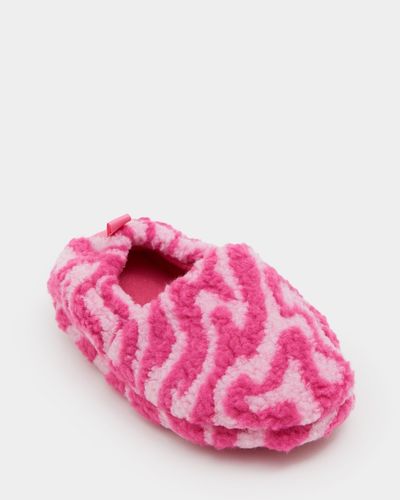 Print Slippers,  Size 8-5