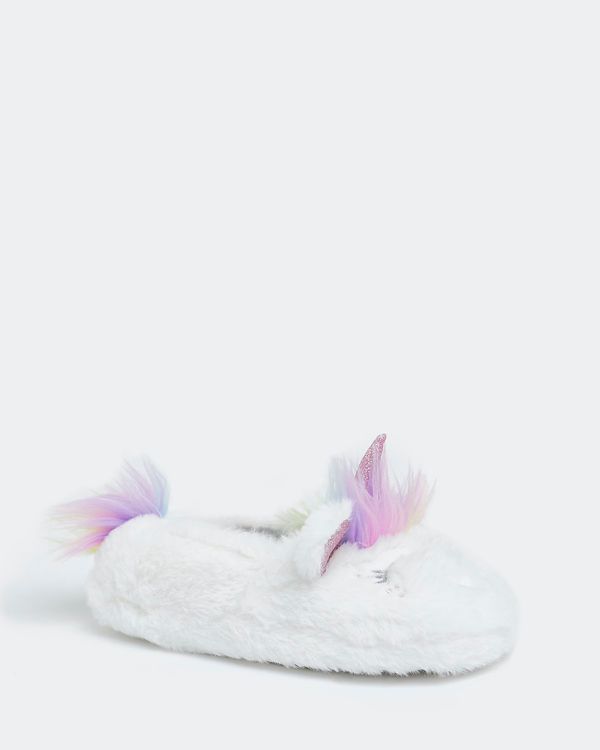 Unicorn Slippers (Size 8-5)