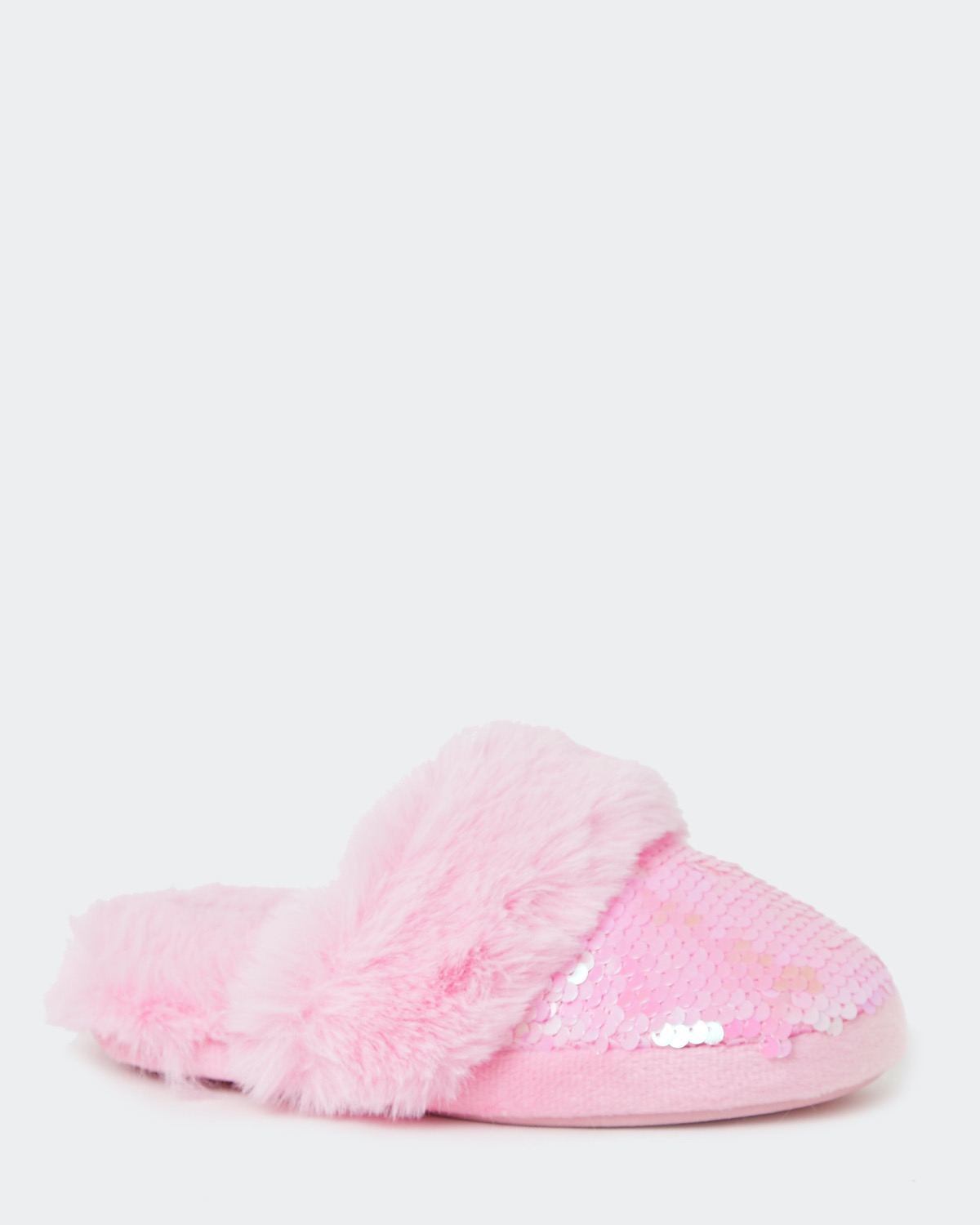 Dunnes Stores | Pink Sequins Slipper