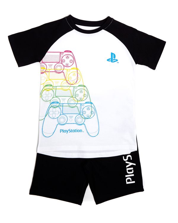 Boys Playstation Short Pyjama Set (5-13 years)