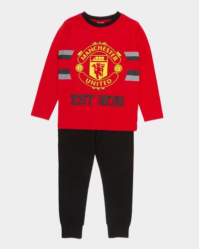 Man United Long-Sleeved Pyjamas (4-14 Years)