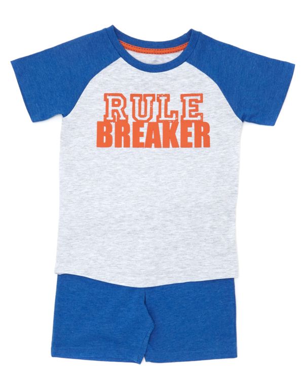 Mini Me Kids Rule Breaker Pyjama Set