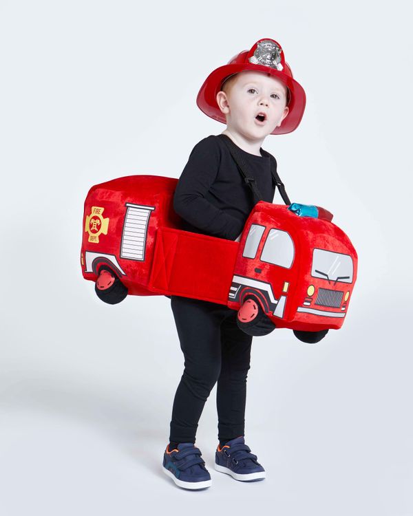 Walk In Fire Engine And Hat
