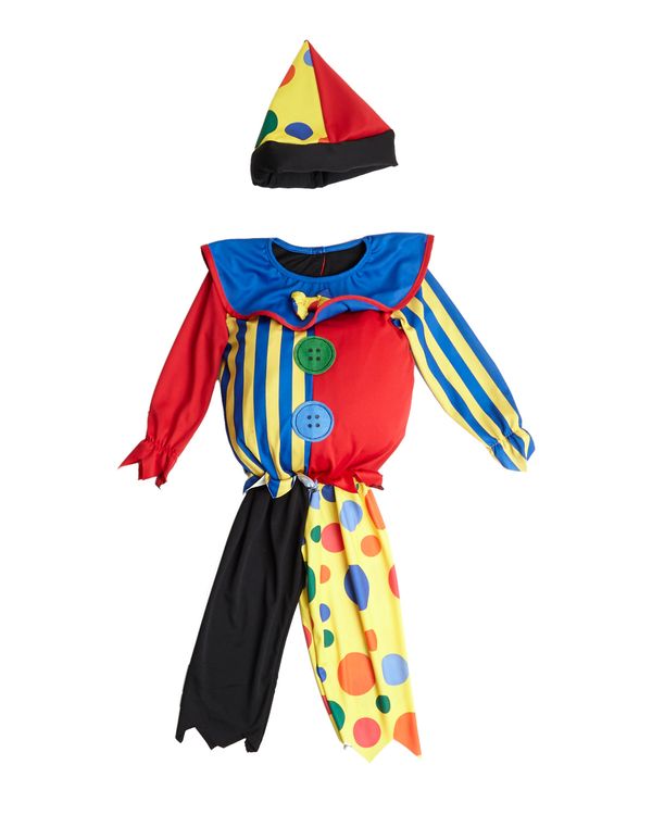 Dunnes Stores | Red Toddler Clown Costume