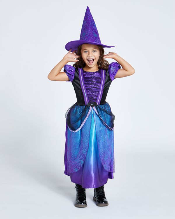 Purple Witch With Hat