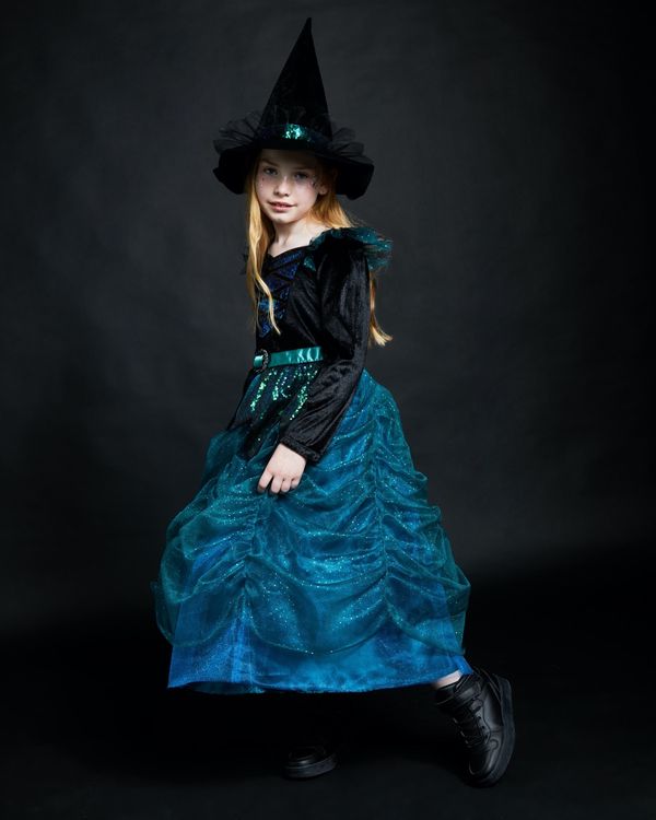Dunnes Stores | Green Green Witch Costume (5-14 Years)