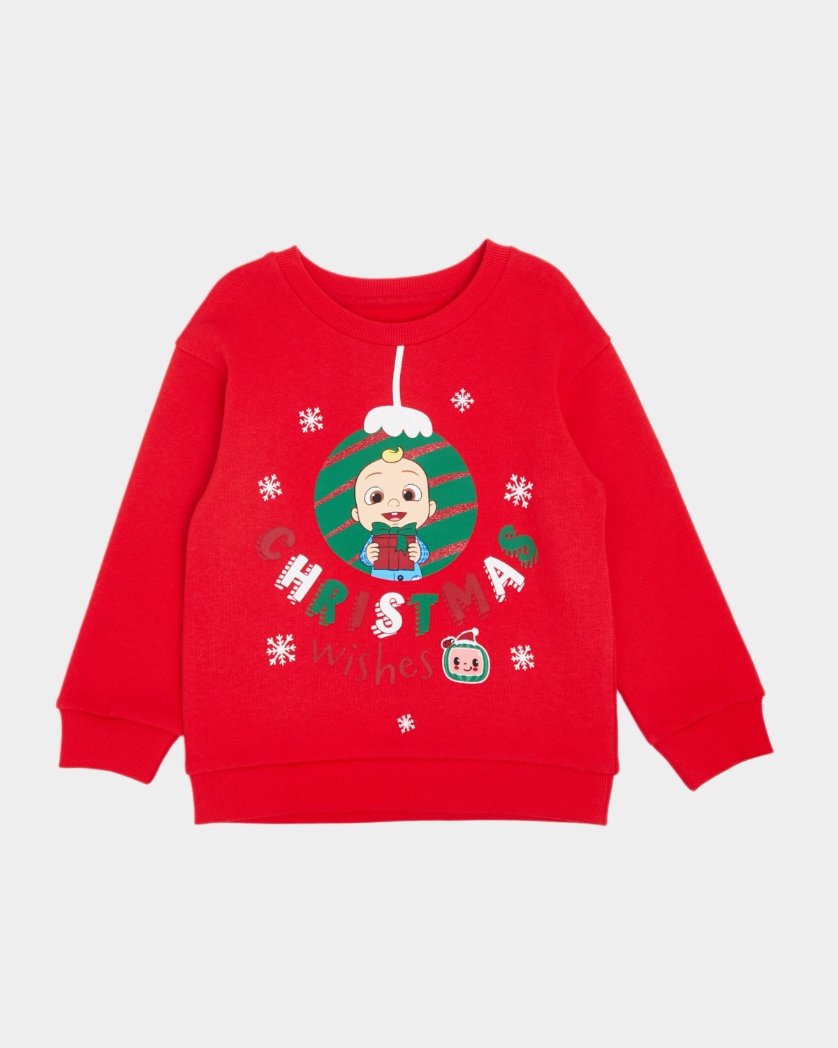 Dunnes Stores | Red Cocomelon Sweatshirt (1-4 Years)