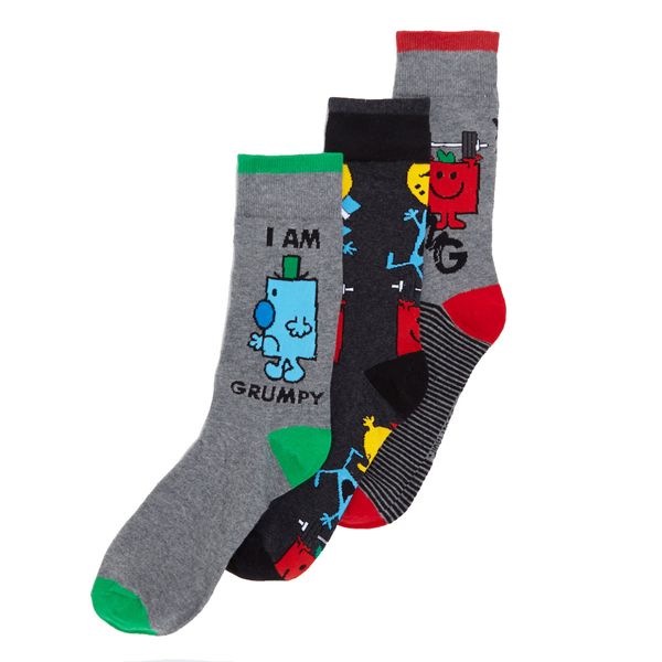 Mr Men Boxed Socks - Pack Of 3