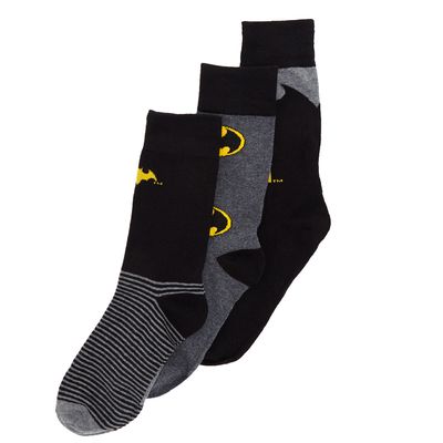 Batman Boxed Socks - Pack Of 3 thumbnail