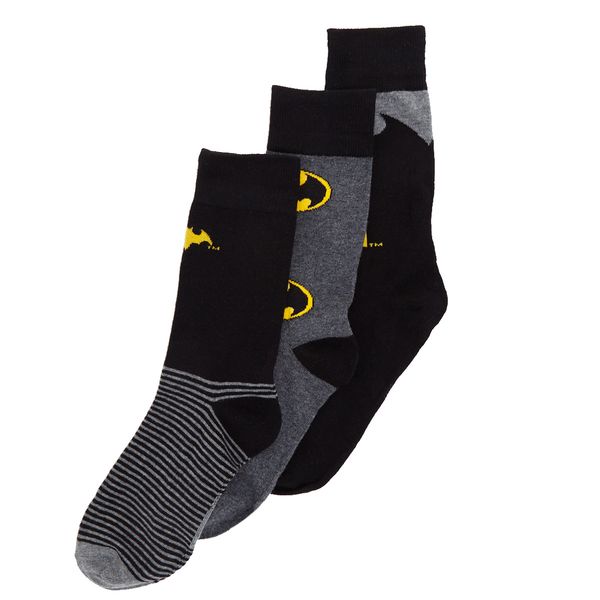 Batman Boxed Socks - Pack Of 3