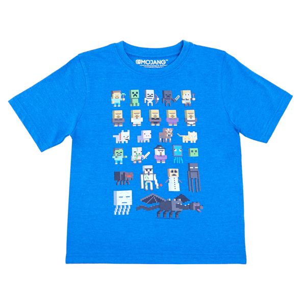 Younger Boys Minecraft Sprites T-Shirt