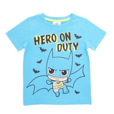 Younger Boys Superhero Batman T-Shirt thumbnail