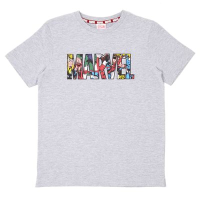 Boys Marvel Logo T-Shirt (5-13 years) thumbnail