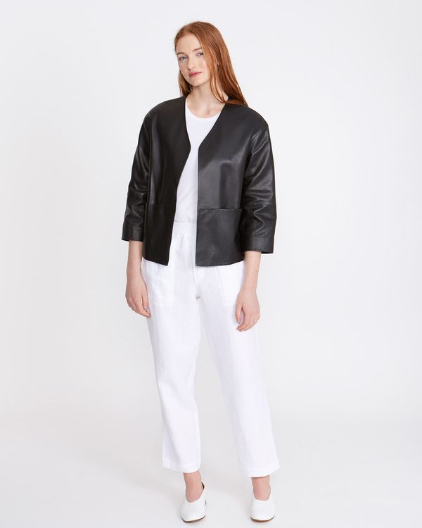 Carolyn Donnelly The Edit Leather Jacket