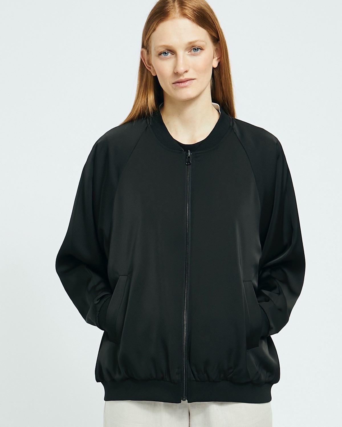Dunnes Stores | Black Carolyn Donnelly The Edit Reversible Bomber Jacket