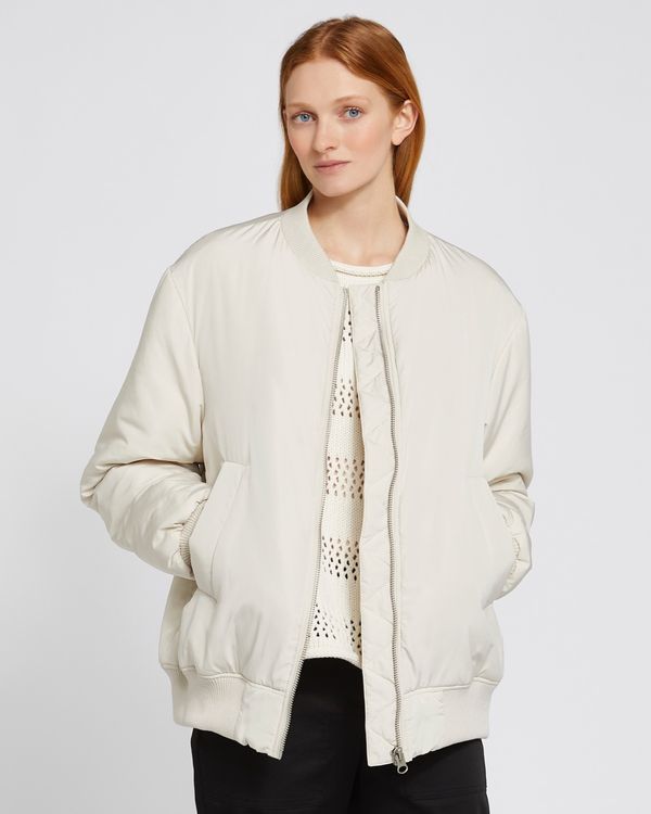 Carolyn Donnelly The Edit Embroidered Bomber Jacket