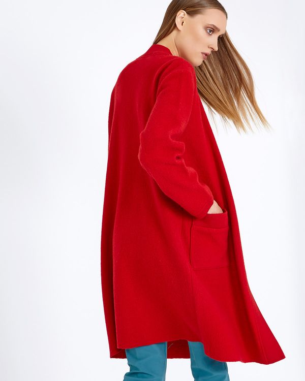 Carolyn Donnelly The Edit Pure Boiled Wool Coat