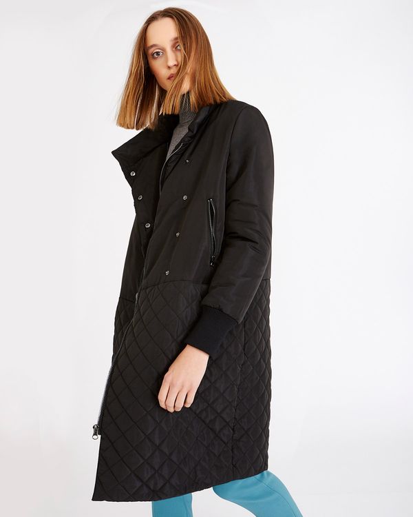 Carolyn Donnelly The Edit Quilted Panel Coat