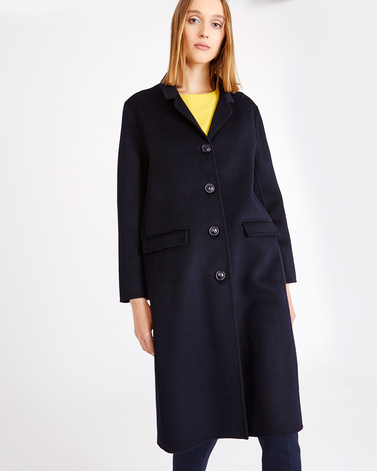 Dunnes Stores | Navy Carolyn Donnelly The Edit Wool Coat
