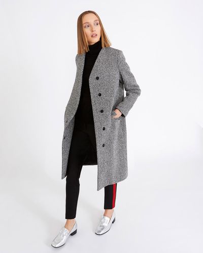 Carolyn Donnelly The Edit Tweed Coat thumbnail