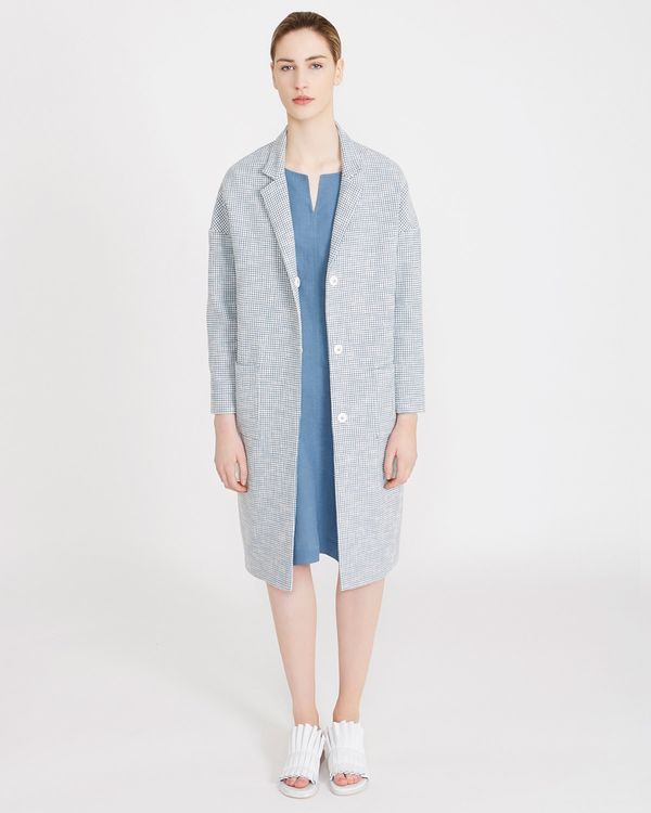 Carolyn Donnelly The Edit Textured Waffle Coat