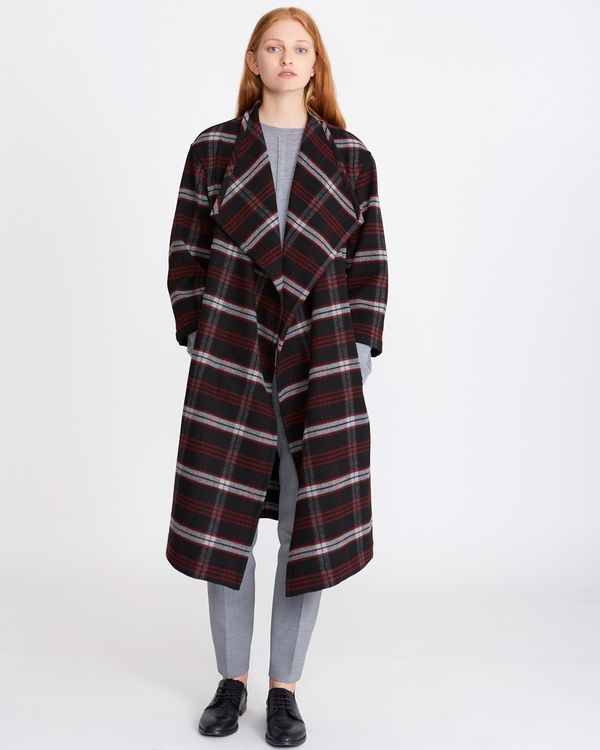 Carolyn Donnelly The Edit Check Coat