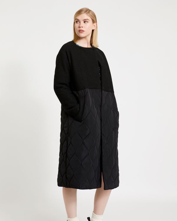 Carolyn Donnelly The Edit Wool Mix Quilted Coat