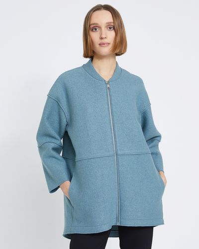 Carolyn Donnelly The Edit Bonded Boiled Wool Coat thumbnail