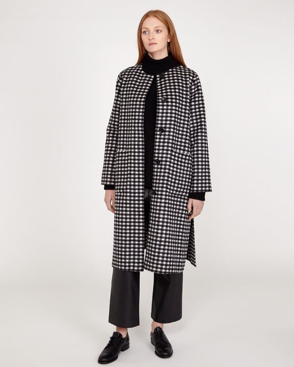 Carolyn Donnelly The Edit Large Check Coat