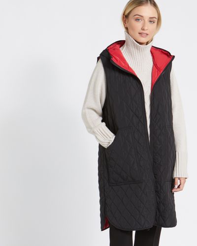 Carolyn Donnelly The Edit Quilted Reversible Gilet