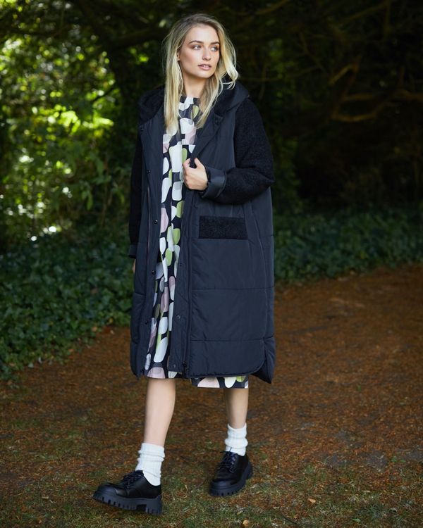 Carolyn Donnelly The Edit Quilted Borg Coat