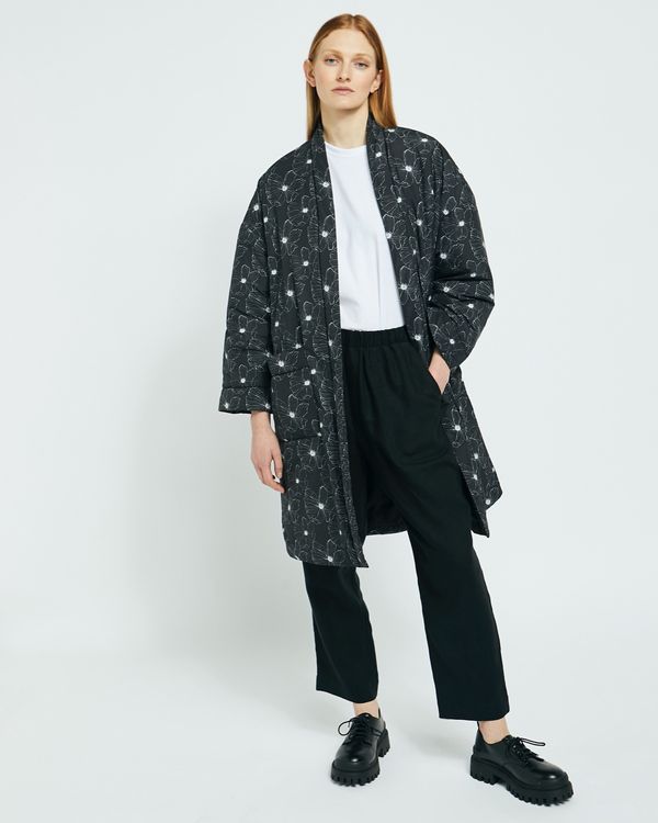 Carolyn Donnelly The Edit Floral Print Coat