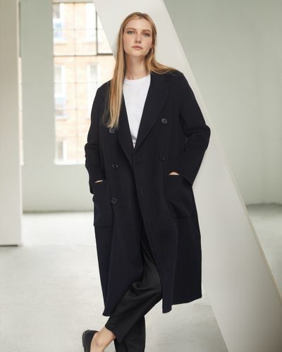 Carolyn Donnelly The Edit Double Faced Wool Coat