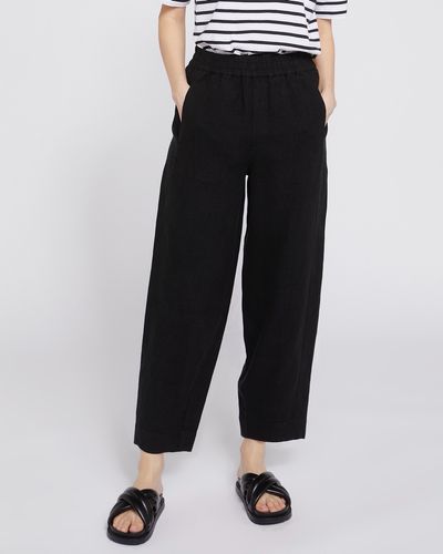Carolyn Donnelly The Edit Front Seam Linen Trouser thumbnail