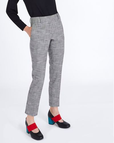 Carolyn Donnelly The Edit Tailored Check Trousers thumbnail