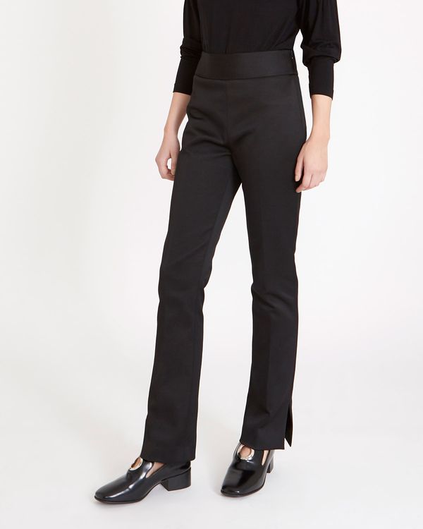 Carolyn Donnelly The Edit Side Zip Satin Trousers