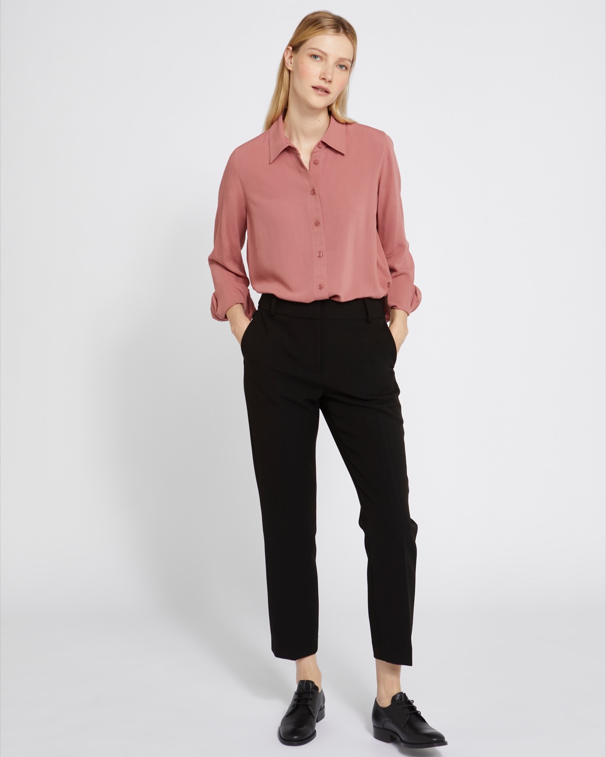 Dunnes Stores | Black Carolyn Donnelly The Edit Cropped Trouser